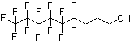 structure of CAS# 80806-68-4, 3-(Perfluorohexyl)propanol