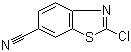 structure of CAS# 80945-83-1, 2-Chloro-6-cyanobenzothiazole;2-Chlorobenzo[d]thiazole-6-carbonitrile