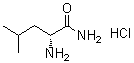D-亮氨酰胺盐酸盐分子结构 (CAS 80970-09-8)