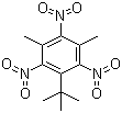 二甲苯麝香分子结构 (CAS 81-15-2)