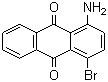 1-氨基-4-溴蒽醌分子结构 (CAS 81-62-9)