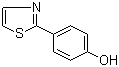 4-(2-Thiazolyl)phenol molecular structure (CAS 81015-49-8)