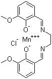 结构式 CAS# 81065-76-1, 乙基双亚氨基甲基愈创木酚锰氯化物