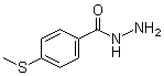结构式 CAS# 81104-42-9, 4-甲硫基苯甲酰肼