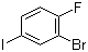 structure of CAS# 811842-30-5, 2-Bromo-1-fluoro-4-iodobenzene