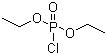 structure of CAS# 814-49-3, Diethyl chlorophosphate;Diethyl phosphorochloridate; Phosphorochloridic acid diethyl ester