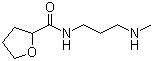structure of CAS# 81403-67-0, Tetrahydrofuran-2-carboxylic acid (3-methylaminopropyl)amide
