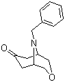 structure of CAS# 81514-40-1, 9-Benzyl-3-oxa-9-azabicyclo[3.3.1]nonan-7-one