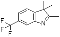 2,3,3-Trimethyl-6-(trifluoromethyl)-3H-indole molecular structure (CAS 81558-23-8)