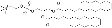 结构式 CAS# 816-94-4, 二硬脂酰基卵磷脂; 1,2-二硬脂酰-sn-甘油-3-磷酰胆碱