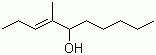 structure of CAS# 81782-77-6, 4-Methyl-3-decen-5-ol