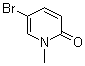 结构式 CAS# 81971-39-3, 5-溴-1-甲基-2(1H)-吡啶酮