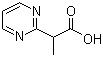 结构式 CAS# 819850-16-3, 2-嘧啶-2-基丙酸