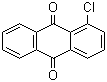 1-氯蒽醌分子结构 (CAS 82-44-0)