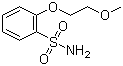 2-(2-Methoxyethoxy)benzenesulfonamide molecular structure (CAS 82031-33-2)