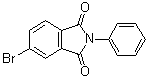 structure of CAS# 82104-66-3, 5-Bromo-2-phenyl-1H-isoindole-1,3(2H)-dione;4-Bromo-N-phenylphthalimide; N-Phenyl-4-bromophthalimide