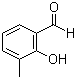 structure of CAS# 824-42-0, 3-Methylsalicylaldehyde;2-Hydroxy-3-methylbenzaldehyde; 2,3-Cresotaldehyde