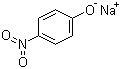 4-硝基苯酚钠分子结构 (CAS 824-78-2)