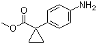 结构式 CAS# 824937-45-3, 1-(4-氨基苯基)环丙烷甲酸甲酯