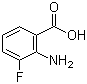 structure of CAS# 825-22-9, 2-Amino-3-fluorobenzoic acid