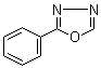 2-Phenyl-1,3,4-oxadiazole molecular structure (CAS 825-56-9)