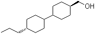 结构式 CAS# 82562-85-4, (反式,反式)-4'-丙基-[1,1'-二环己基]-4-甲醇