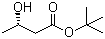 结构式 CAS# 82578-45-8, (S)-3-羟基丁酸叔丁酯