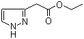 结构式 CAS# 82668-50-6, (1H-吡唑-3-基)乙酸乙酯