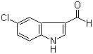 5-Chloroindole-3-carboxaldehyde molecular structure (CAS 827-01-0)