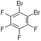 structure of CAS# 827-08-7, 1,2-Dibromotetrafluorobenzene;1,2-Dibromo-3,4,5,6-tetrafluorobenzene