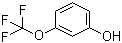 structure of CAS# 827-99-6, 3-(Trifluoromethoxy)phenol;m-Trifluoromethoxyphenol