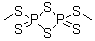 2,4-Bis(methylthio)-1,3,2,4-dithiadiphosphetane 2,4-disulfide molecular structure (CAS 82737-61-9)