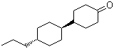 structure of CAS# 82832-73-3, 4-Propyldicyclohexylanone;4-Propylbicyclohexyl-4-one; trans-4-(trans-4-Propylcyclohexyl)cyclohexanone