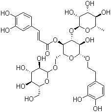结构式 CAS# 82854-37-3, 松果菊苷; 海胆苷