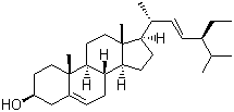 豆固醇分子结构 (CAS 83-48-7)