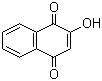 结构式 CAS# 83-72-7, 2-羟基-1,4-萘醌