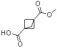 Bicyclo[1.1.1]pentane-1,3-dicarboxylic acid monomethyl ester molecular structure (CAS 83249-10-9)