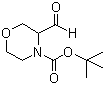 结构式 CAS# 833474-06-9, N-Boc-3-吗啉甲醛