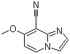 structure of CAS# 834869-04-4, 7-Methoxyimidazo[1,2-a]pyridine-8-carbonitrile