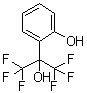 2-(2-羟基苯基)六氟丙-2-醇分子结构 (CAS 836-78-2)