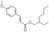 结构式 CAS# 83834-59-7, 对甲氧基肉桂酸异辛酯