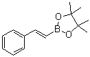 结构式 CAS# 83947-56-2, (E)-苯乙烯基硼酸频哪醇酯
