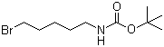 5-(tert-Butoxycarbonylamino)pentyl bromide molecular structure (CAS 83948-54-3)