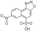 7-Nitronaphth[1,2-d][1,2,3]oxadiazole-5-sulfonic acid molecular structure (CAS 84-91-3)