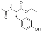 structure of CAS# 840-97-1, Ethyl N-acetyl-L-tyrosinate