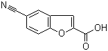 structure of CAS# 84102-75-0, 5-Cyano-2-benzo[b]furancarboxylic acid