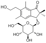 表蕨素 D 3-O-葡萄糖甙分子结构 (CAS 84299-80-9)