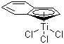 structure of CAS# 84365-55-9, Trichloroindenyltitanium;(Indenyl)titanium trichloride; (Indenyl)trichlorotitanium