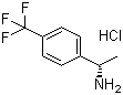 结构式 CAS# 84499-78-5, (S)-1-[4-(三氟甲基)苯基]乙胺盐酸盐