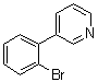 结构式 CAS# 847264-30-6, 3-(2-溴苯基)吡啶